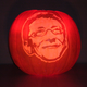 Illustration for article titled Steve Jobs Jack-O-Lantern Only Moderately Scary to Neighborhood Children